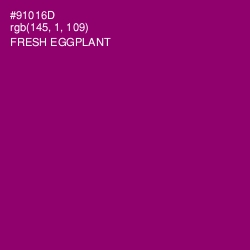 #91016D - Fresh Eggplant Color Image